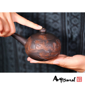When the Sage Uses it - Jian Shui Pottery Teapot - Wild Tea Qi Official Website
