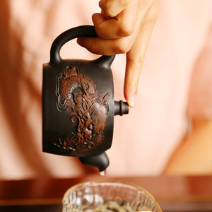 Signs of Complete Integrity- Jian Shui Pottery Teapot - Wild Tea Qi Official Website