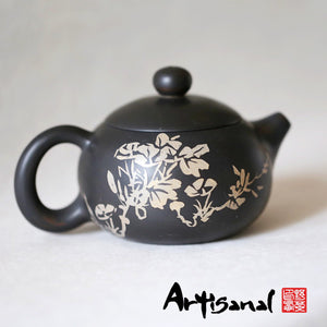 Happy Life - Jiang Shui Pottery Teapot - Wild Tea Qi Official Website