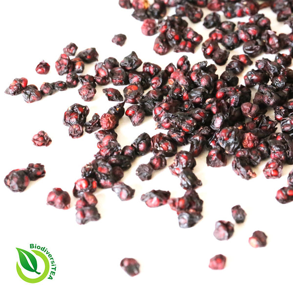 Wild Schizandra Herbal Tea (Wild Omija Berry) - Wild Tea Qi Official Website