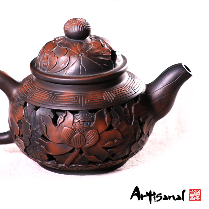 Began As a Tiny Sprout - Jiang Shui Pottery Teapot - Wild Tea Qi Official Website