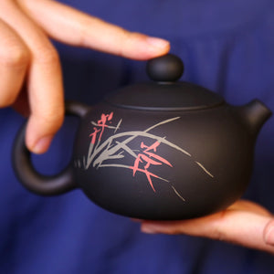 Bluegrass - Jian Shui Pottery Teapot - Wild Tea Qi Official Website
