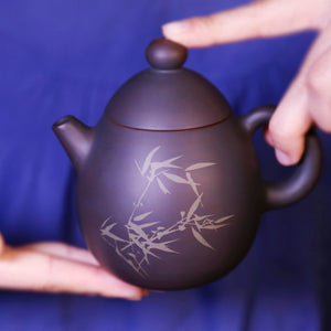 The Sound of Bamboo - Jian Shui Pottery Teapot - Wild Tea Qi Official Website