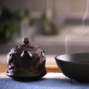 Tao Gave Them Birth - Jiang Shui Pottery Teapot - Wild Tea Qi Official Website
