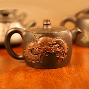 Signs of Complete Integrity- Jian Shui Pottery Teapot - Wild Tea Qi Official Website