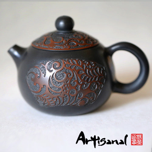 Spring Flowers Autumn Moon - Jian Shui Pottery Teapot - Wild Tea Qi Official Website